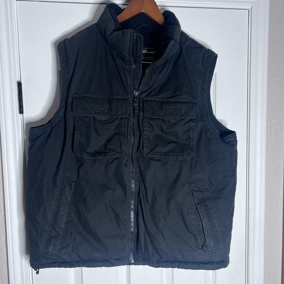 Eddie Bauer Other - Eddie Bauer Men's Black Goose Down Vest - Large